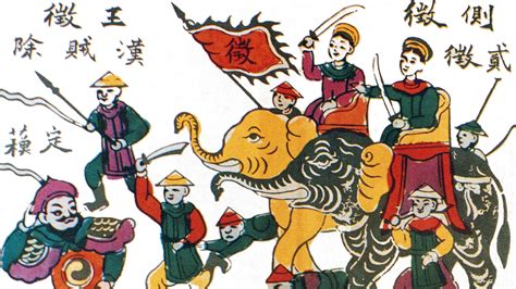 De Opstand Van De Trung Sisters; Een Iconische Rebellie Tegen De Chinese Overheersing En Het Gevolg Voor De Vietnamese Identiteit